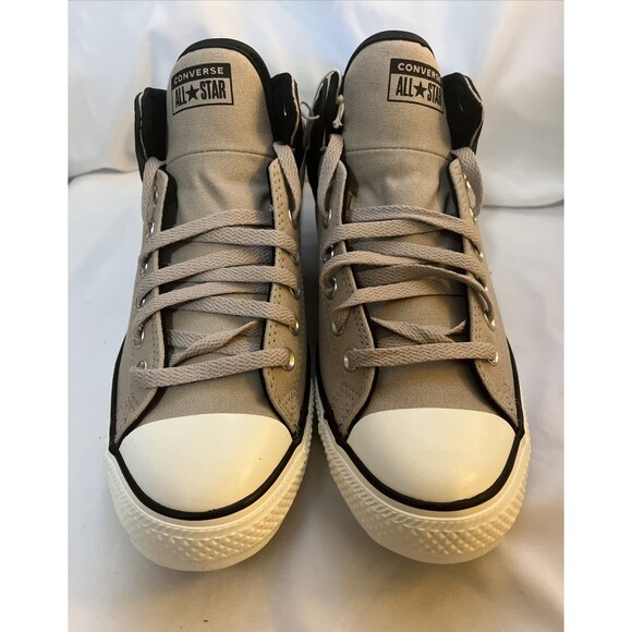 Converse CTAS High Street Papyrus/Black Unisex Mid Top Sneakers Men Sz 10 - Picture 2 of 7